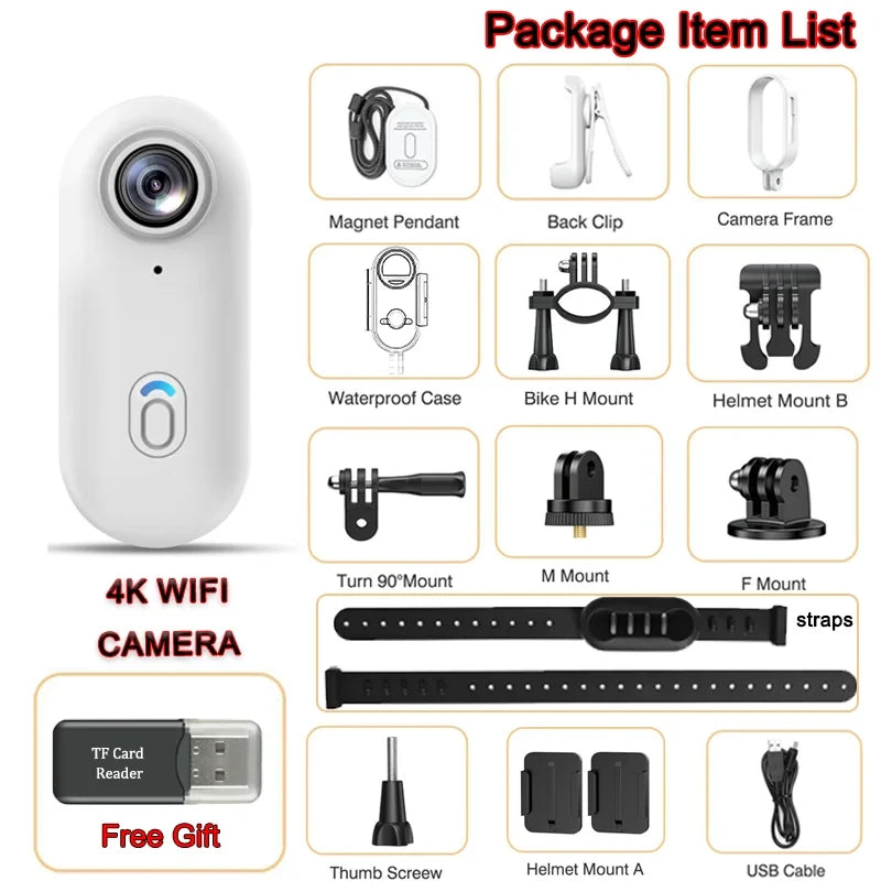 Mini Action Camera for Vlogging