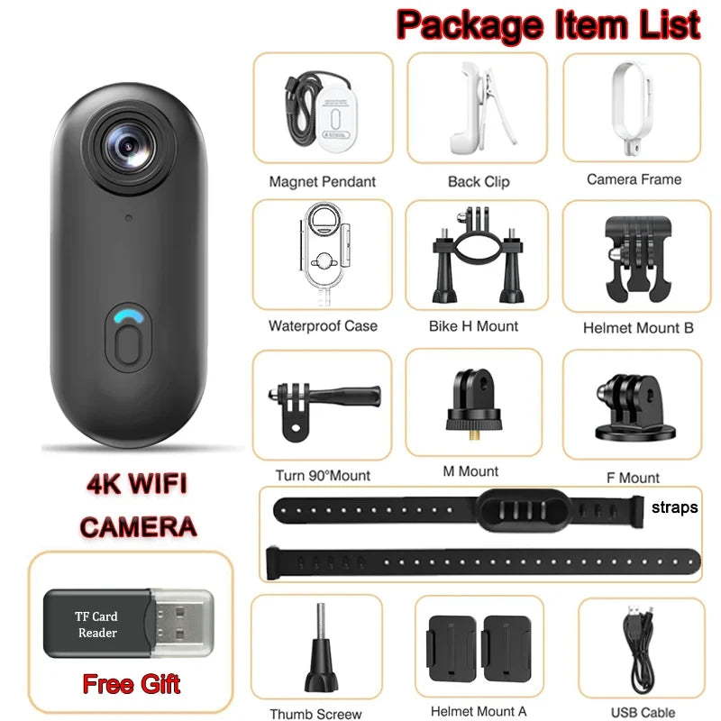 Mini Action Camera for Vlogging