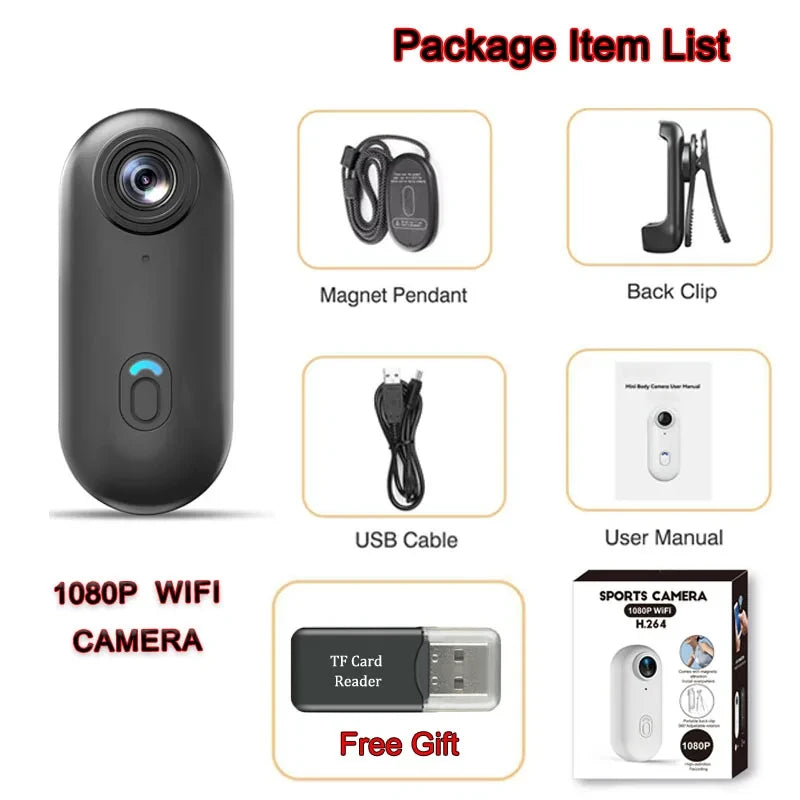 Mini Action Camera for Vlogging