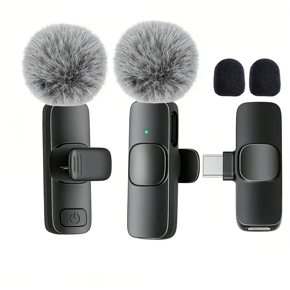 Type-C Wireless Lavalier Microphone
